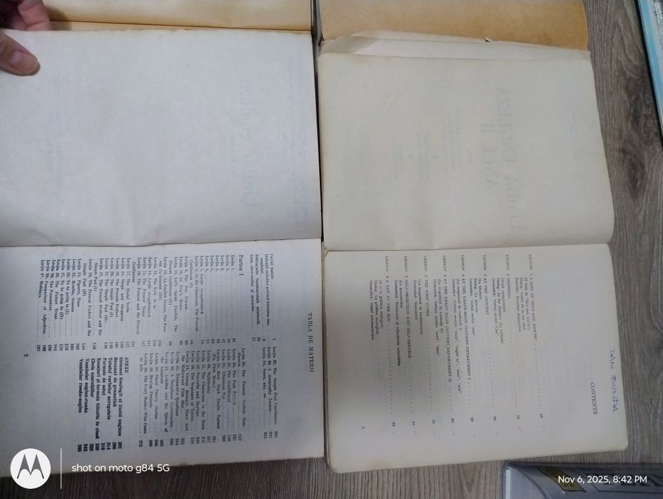 Vând cursuri vechi de limba engleza