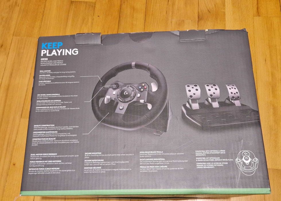 Logitech G920 volan cu pedale ca nou