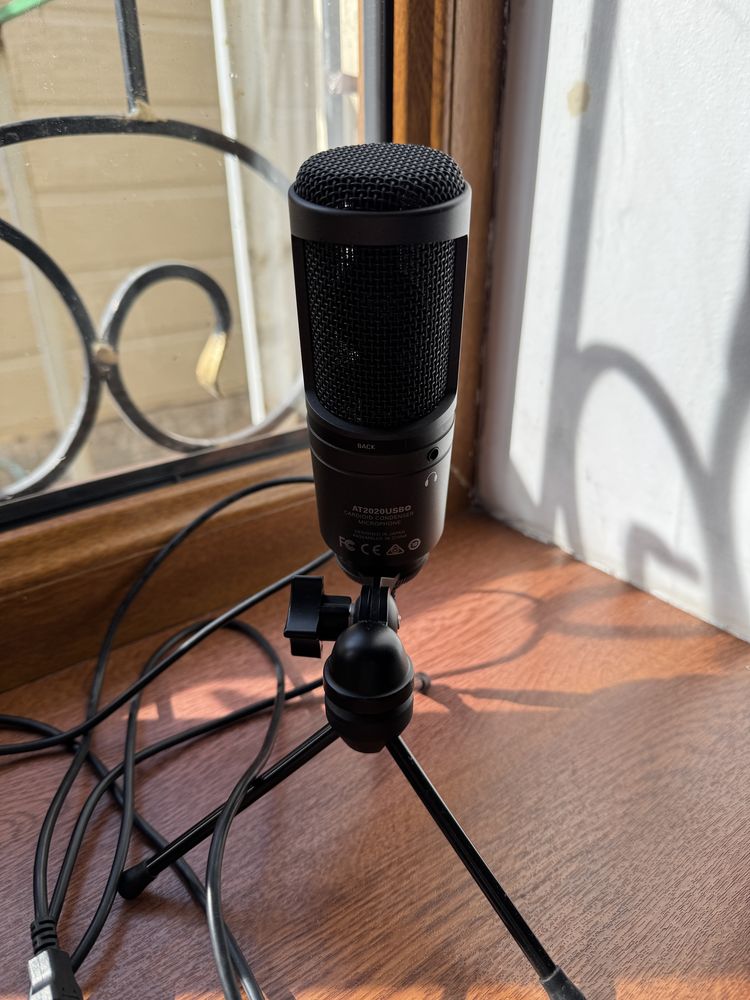 Микрофон audio-technica at2020usb plus