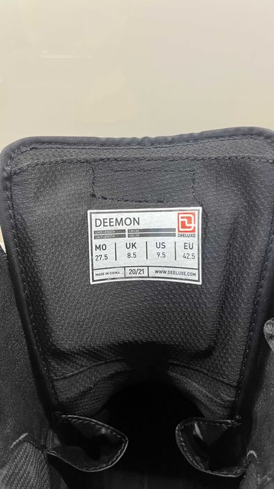 Сноуборд Обувки Deeluxe Deemon EU 42.5 27.5 см. + TPS-Shield