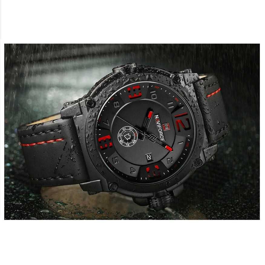 Мъжки часовник Naviforce Quartz Watch, Дата, Ден, Водоустойчив
