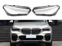 Стъкла за фар BMW G05 X5 18-22 , Капаци за фар BMW G05 X5 18-22 LED