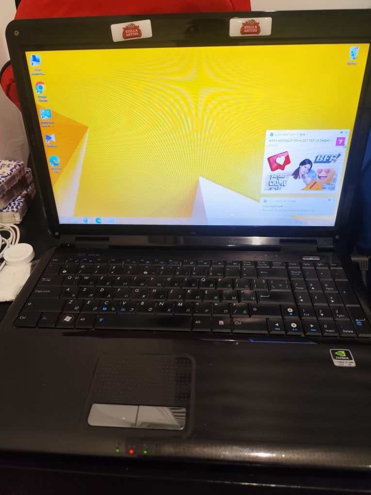 Asus k50id 6gb ram ,320 hdd ,vga nvidia gt320m cuda 1gb