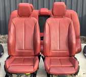 Scaune interior recaro piele rosie incalzit BMW F30 M Sport 2014