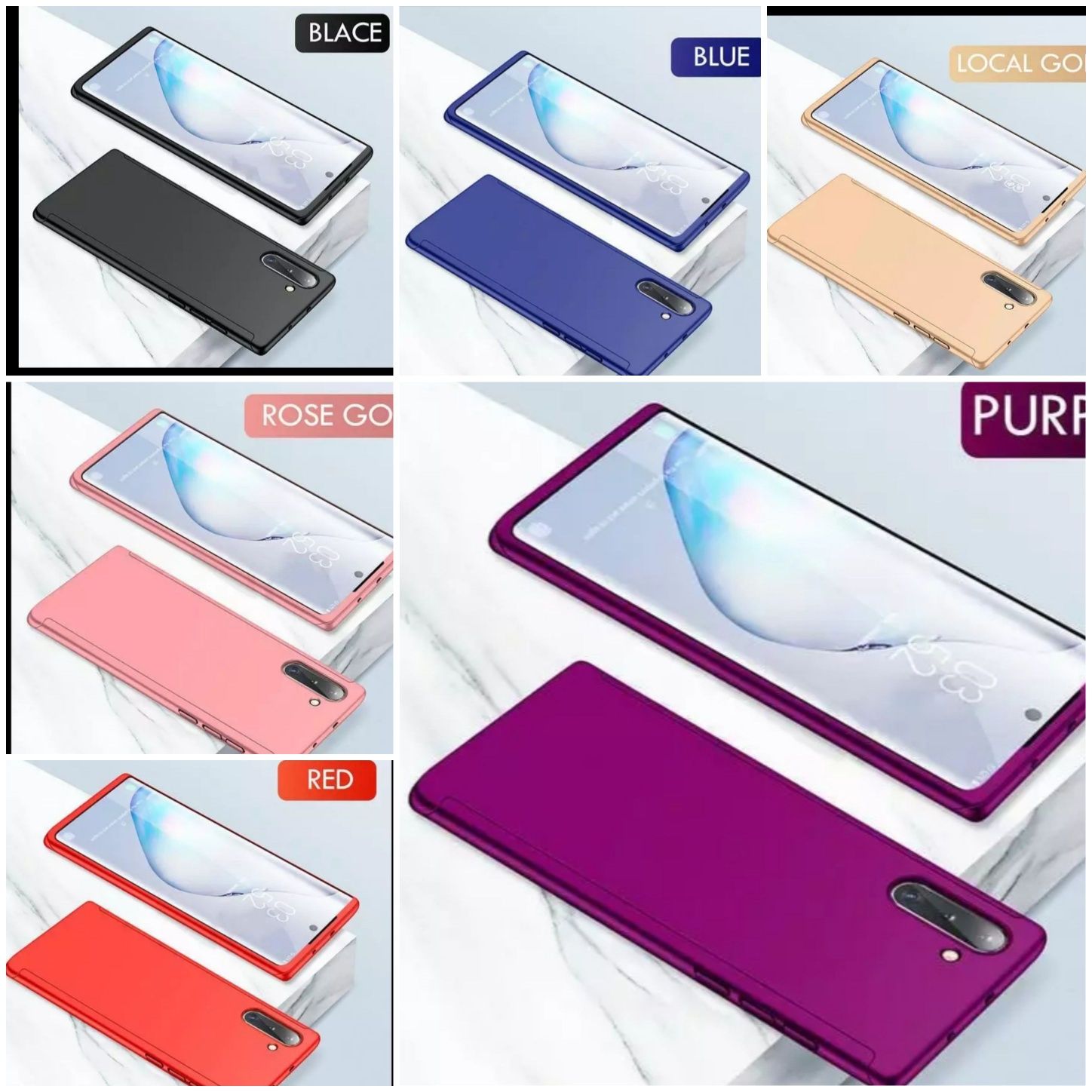 Husa protectie 360 " Samsung Galaxy Note 10 ; Note 10 Plus