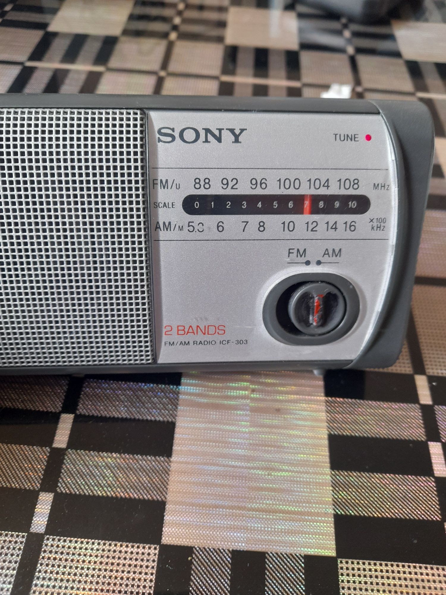 Vind radio portabil Sony