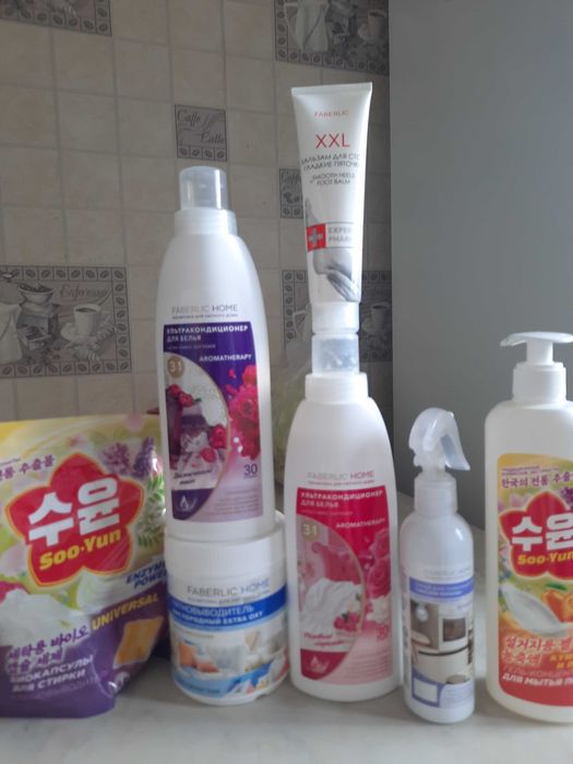 Гели для душа и мытья посуды  Фаберлик