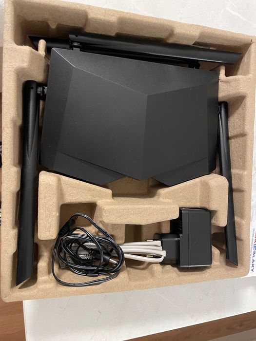 Router Wireless TENDA AC6 AC1200, Dual-Band 300 + 867 Mbps, negru