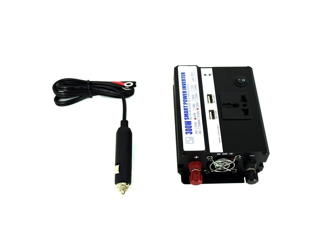 Invertor premium 300W 24V-220V