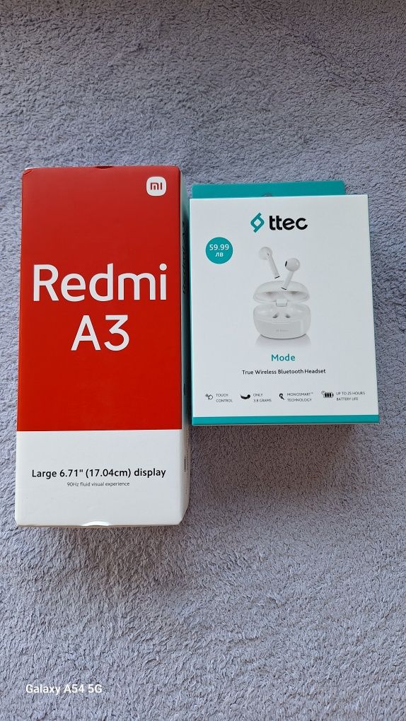 Redmi A3 плюс слушалки