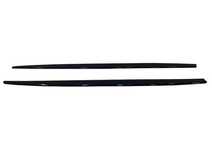 Praguri laterale 215cm din plastic ABS, negru lucios