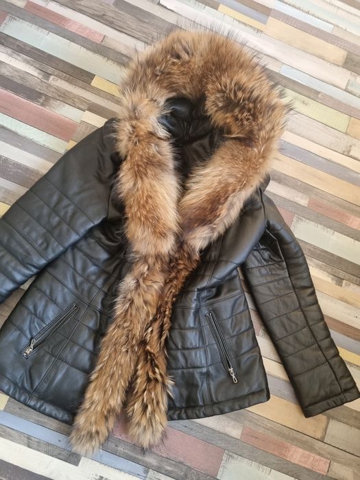 Ново кожено яке от естествена кожа