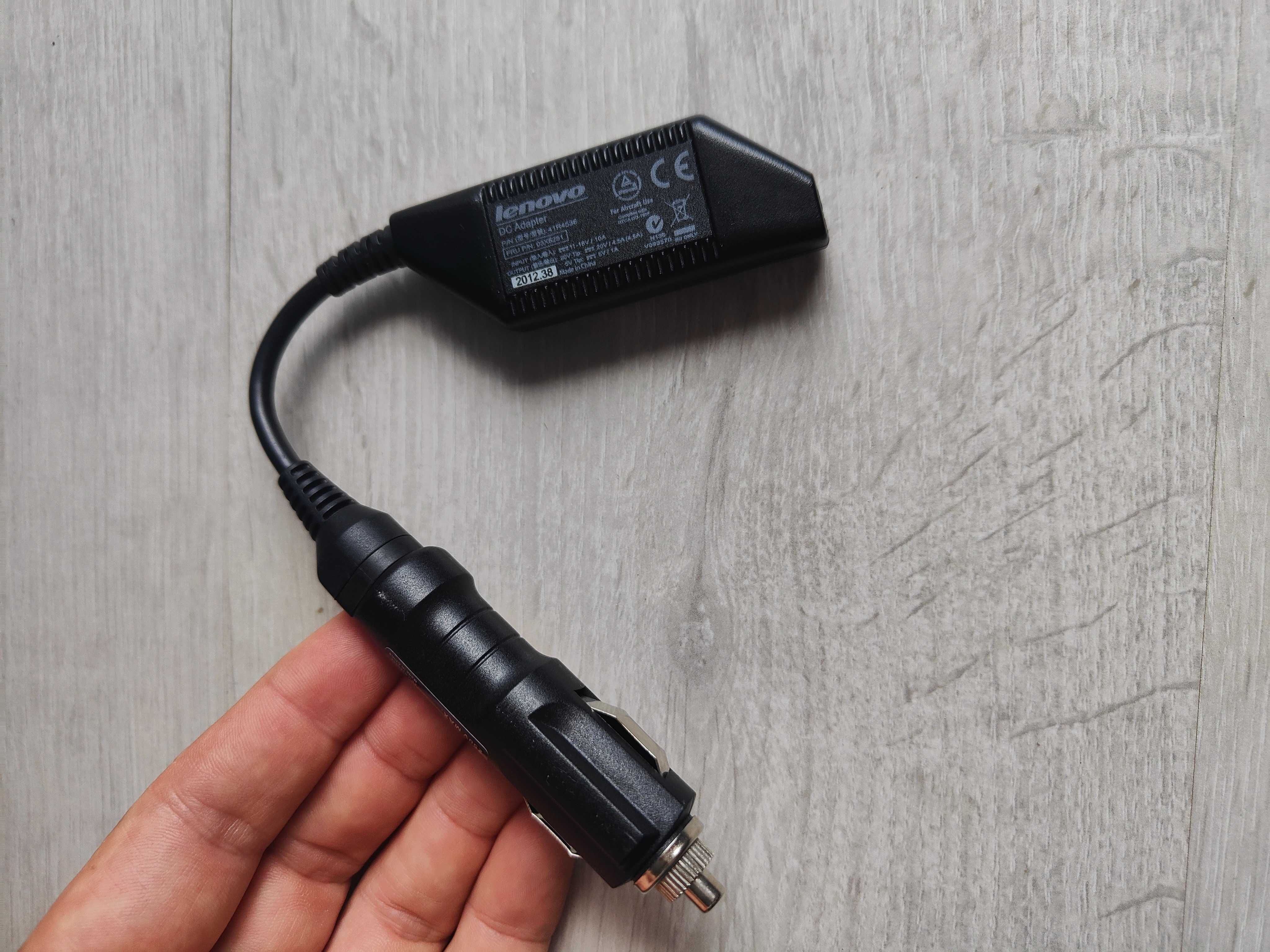 Lenovo DC Adaptor Auto si Aircraft 20V 4.5A model 41R4356