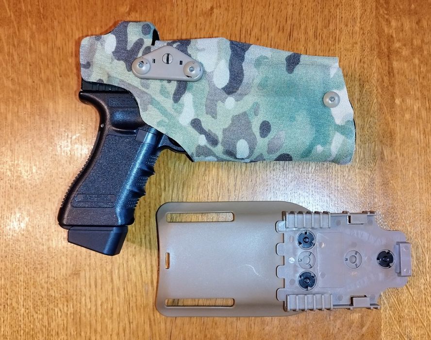 Pistol airsoft Tokio Marui Glock 17 cu slide Guarder