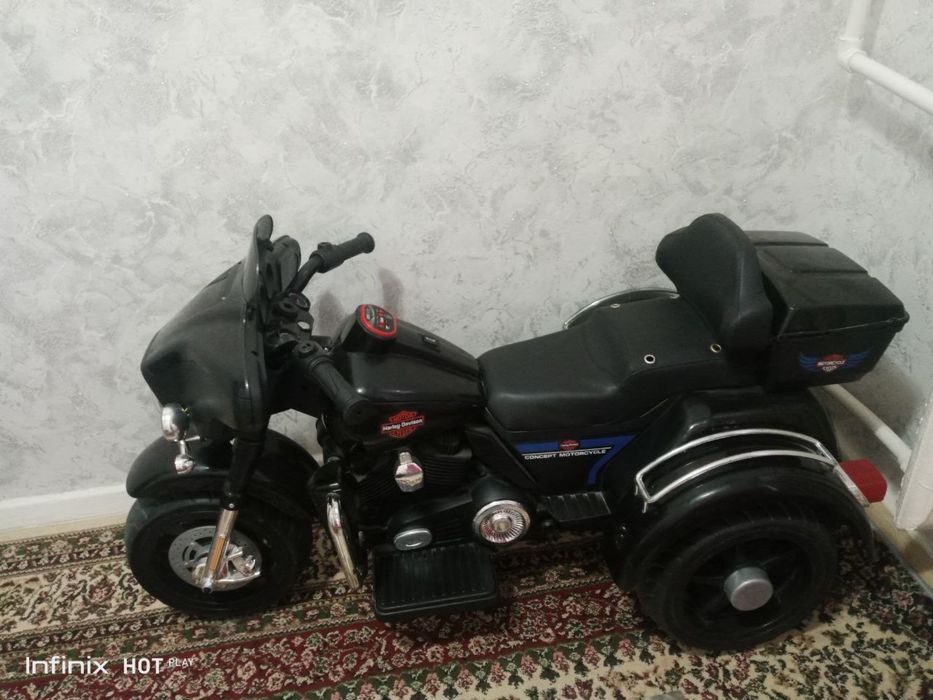 Detakiy mototsikl  pachti yangi kam mingan. Zaryadlik