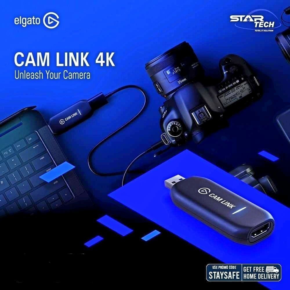 СКИДКА! Elgato Cam Link/Camlink 4K Карта Видеозахвата/Захвата Видео