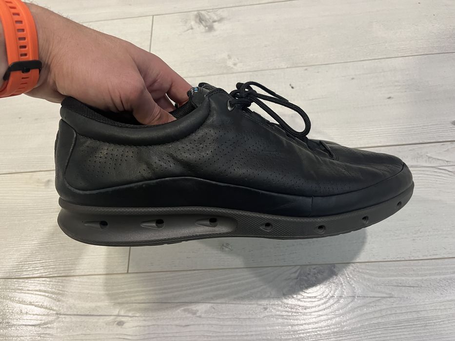 Оригинални кожени сникърси/кецове Ecco Goretex номер 46, стелка 30см
