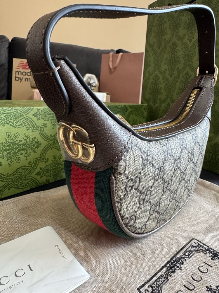 Poseta G* Ophidia mini - 18cm/video/full box/imediat(Diesel,Dior)