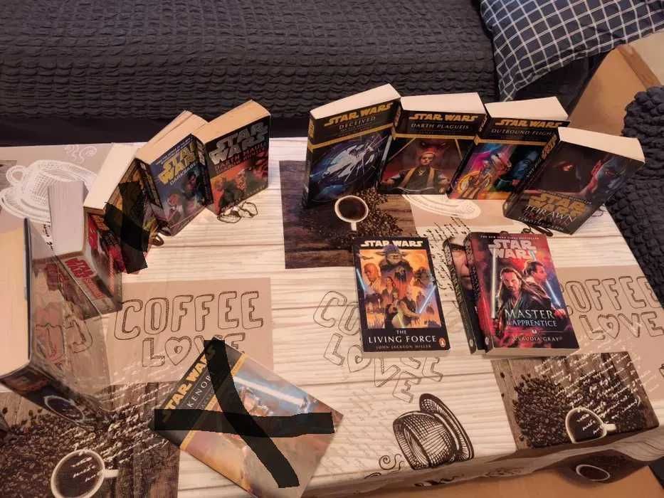 Книги на английски; Star Wars; Jedi; The Force; Dark Side; Thrawn;