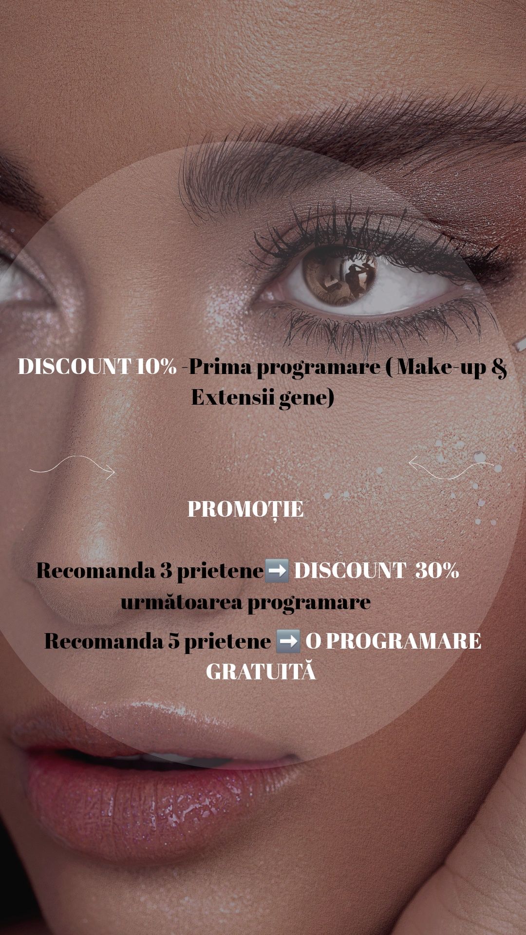 Make-up profesional & Extensii gene – Lookul perfect pentru orice ocaz