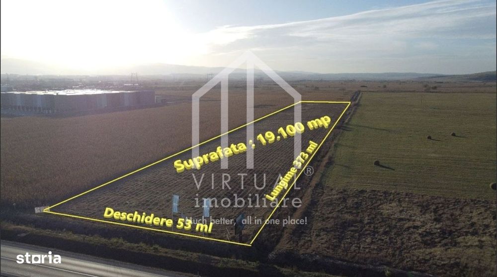 Teren intravilan, 19.100 mp,pretabil investitie -zona Calea Surii Mari