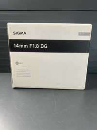 Obiectiv Sony Sigma 14 MM F1.8 DG Hsm Nou | FINX AMANET SRL Cod:54070
