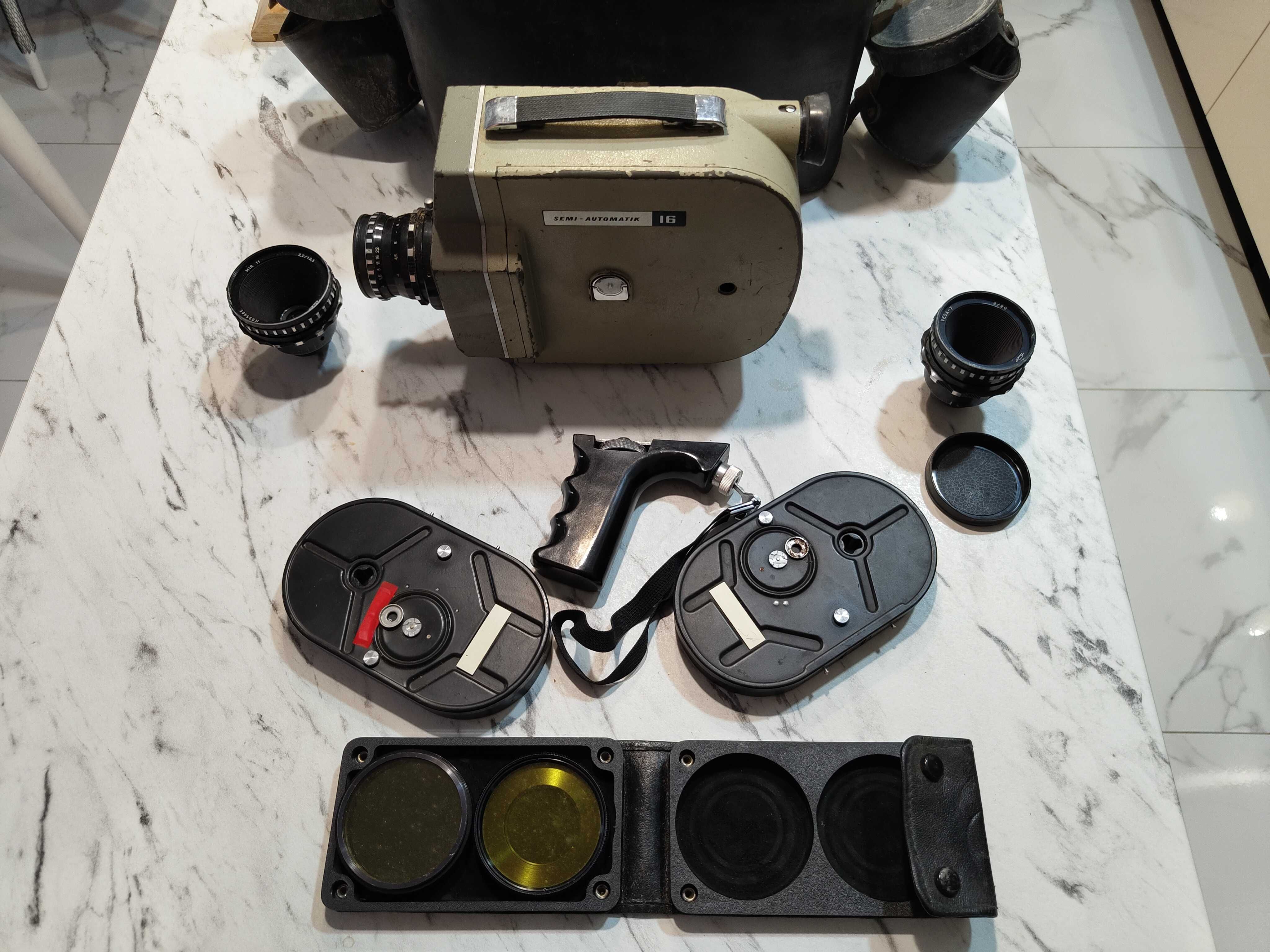 Ретро/Винтидж полуавтоматична 16 мм кино камера - КРАСНОГОРСК 1
