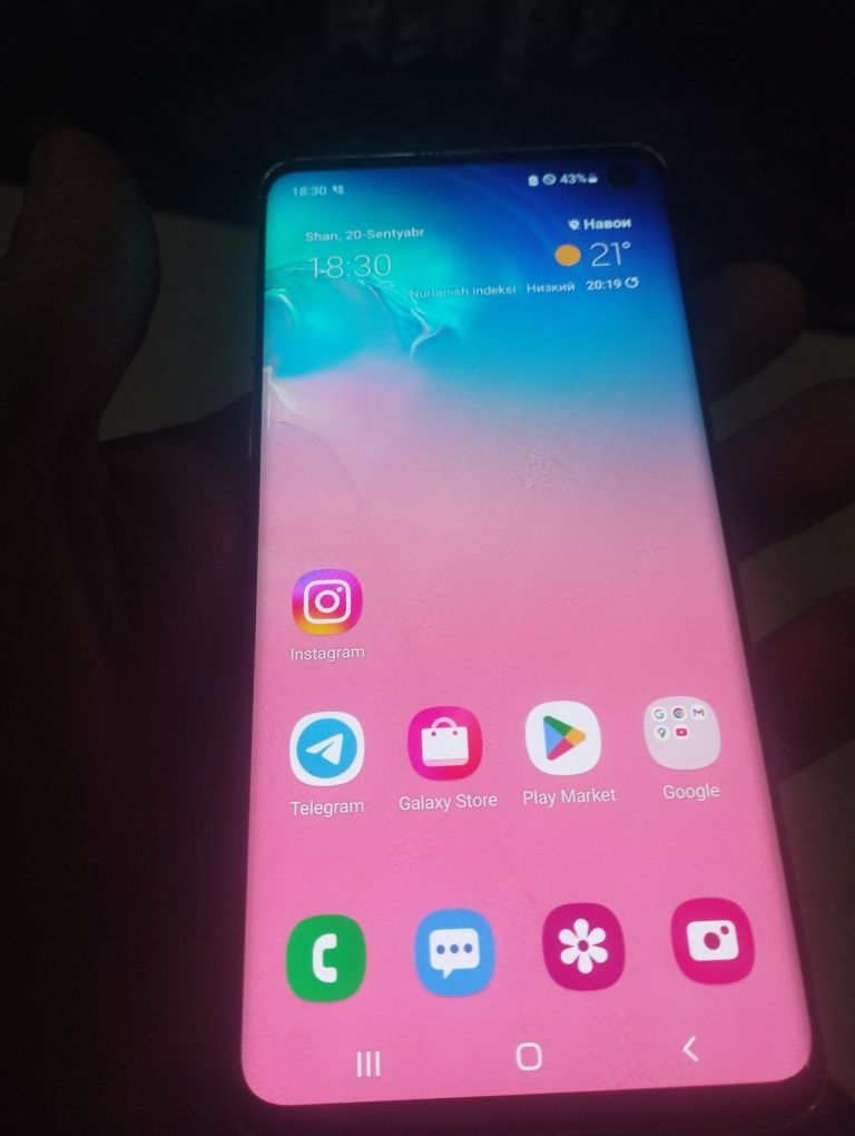 Samsung S10 sotiladi