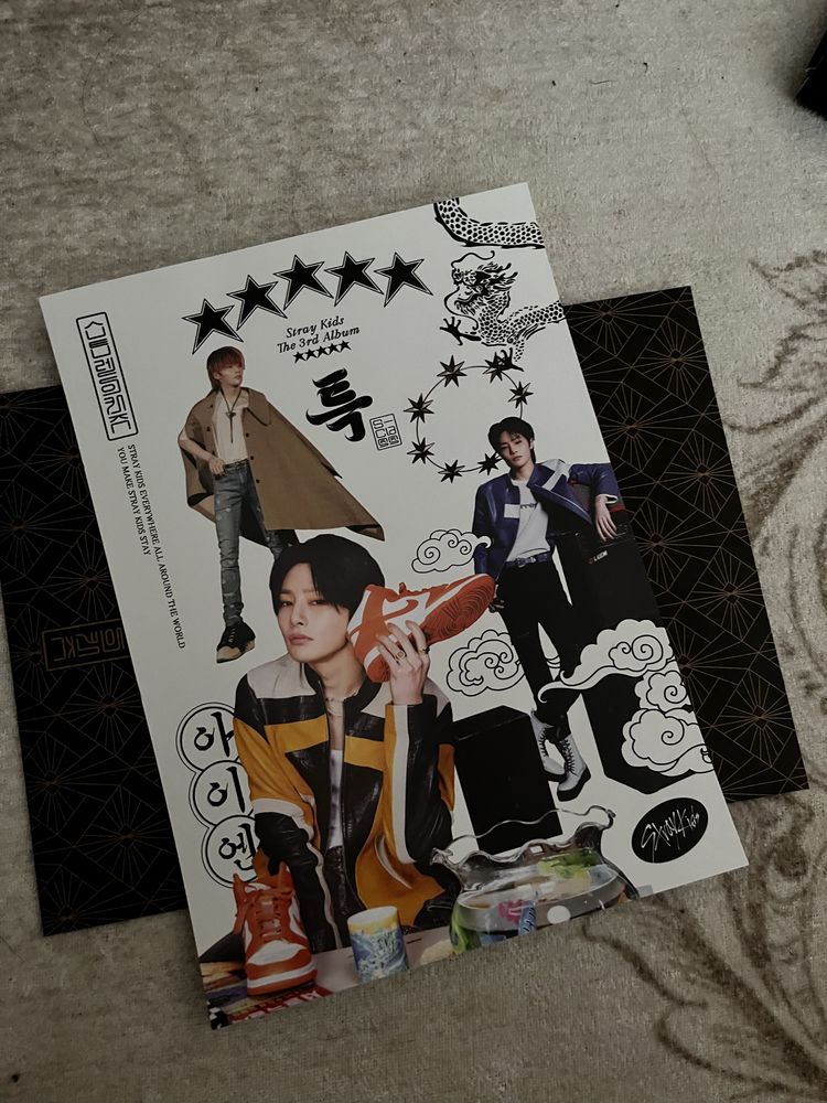 Stray kids  албум 5 Star(Limited ver.) +Selfie Photocard(BDM).