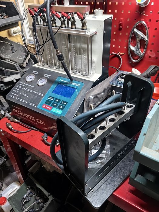 Новый комплек проверки форсунок с уз ванной и тестером пропуска воздух