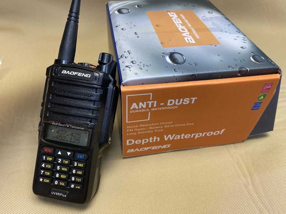 Walkie talkie, statie portabila Baofeng UV-9R PLUS,baterie 9800mAh