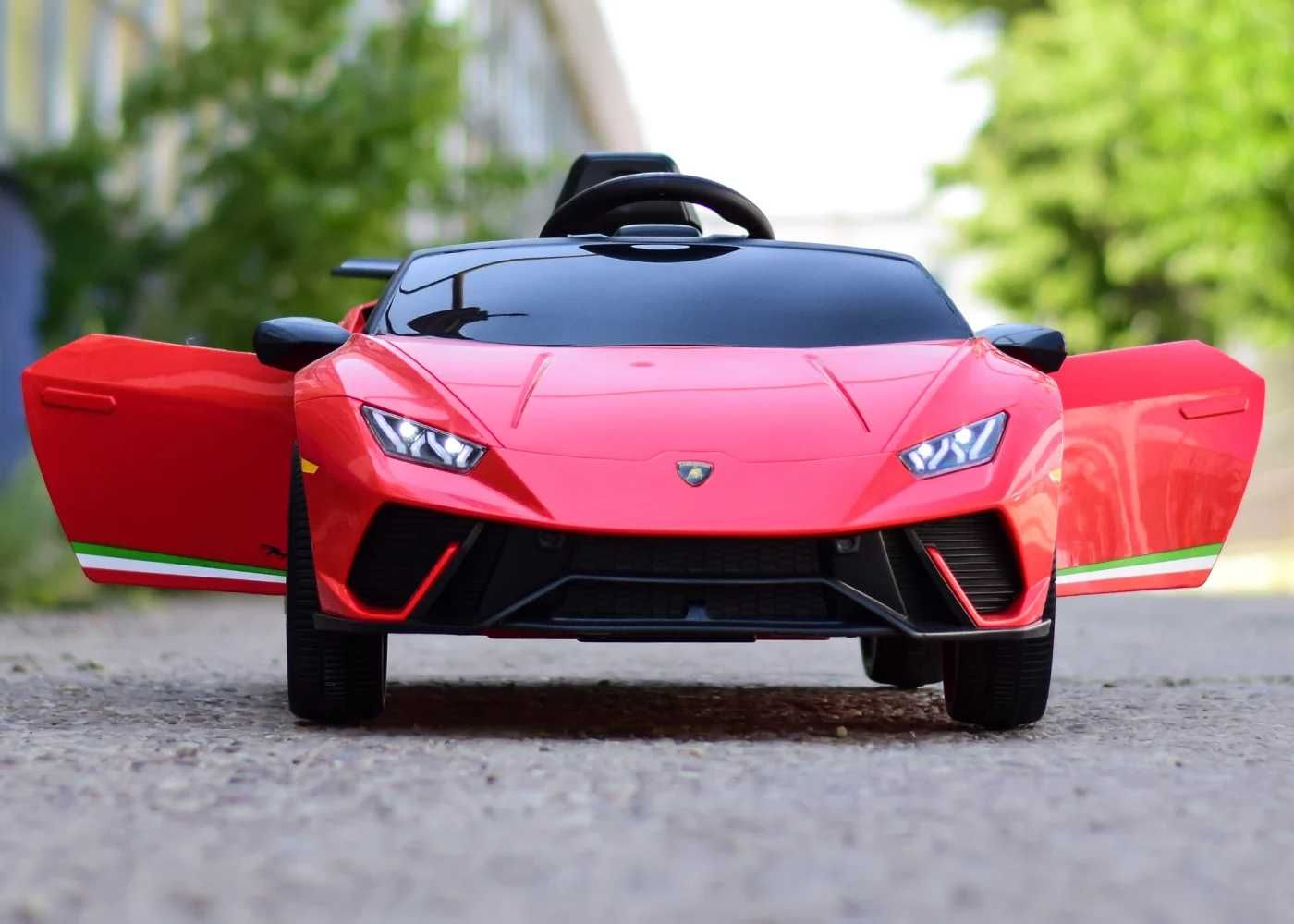 Masinuta electrica copii 1-5 ani Lamborghini Huracan 4x4, 120W #Rosu