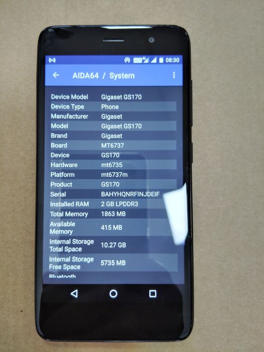 Gigaset GS170 4G 2GB RAM 16GB intern dual SIM