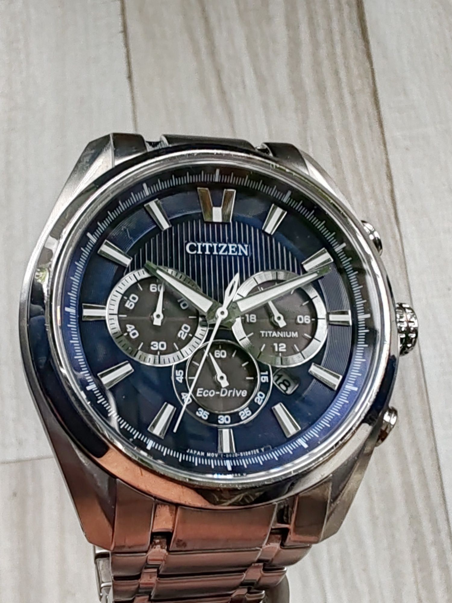 Ceas Citizen Eco Drive Chronograph Titanium 43 mm