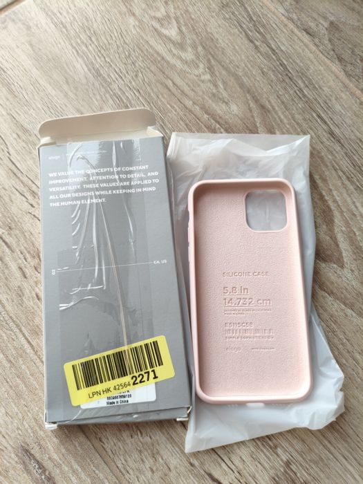 Husă din silicon lichid pentru iPhone 11 Pro (5.8") – Lovely Pink