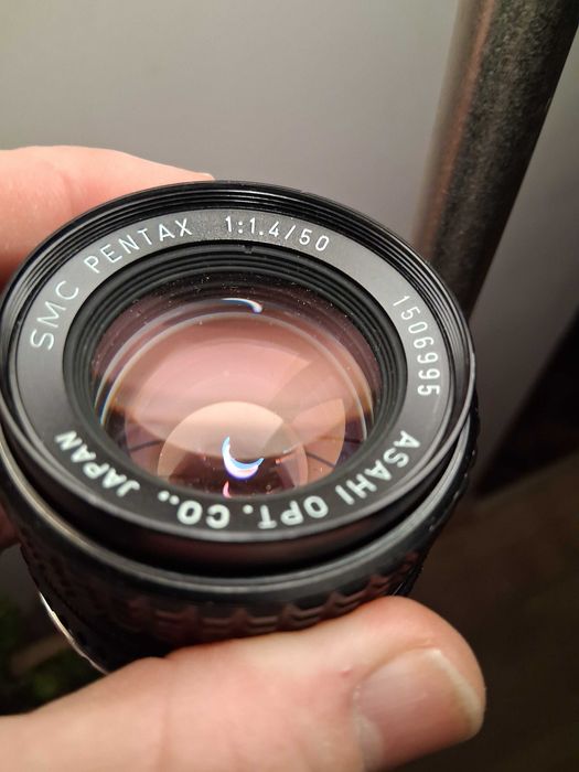 Pentax SMC Asahi 50mm f1.4 за Canon