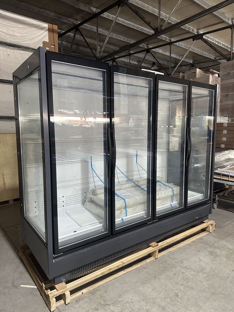 Vitrina verticala refrigerare GAEAECO / 2.5m lungime / Agregat exrern