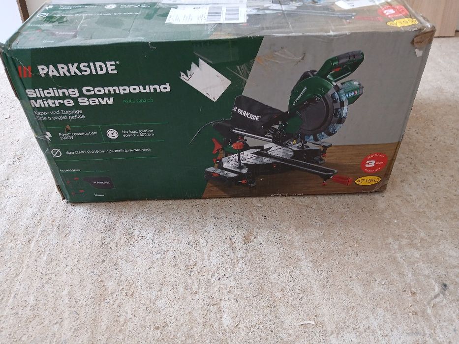 Продавам циркуляр пендула парксайд