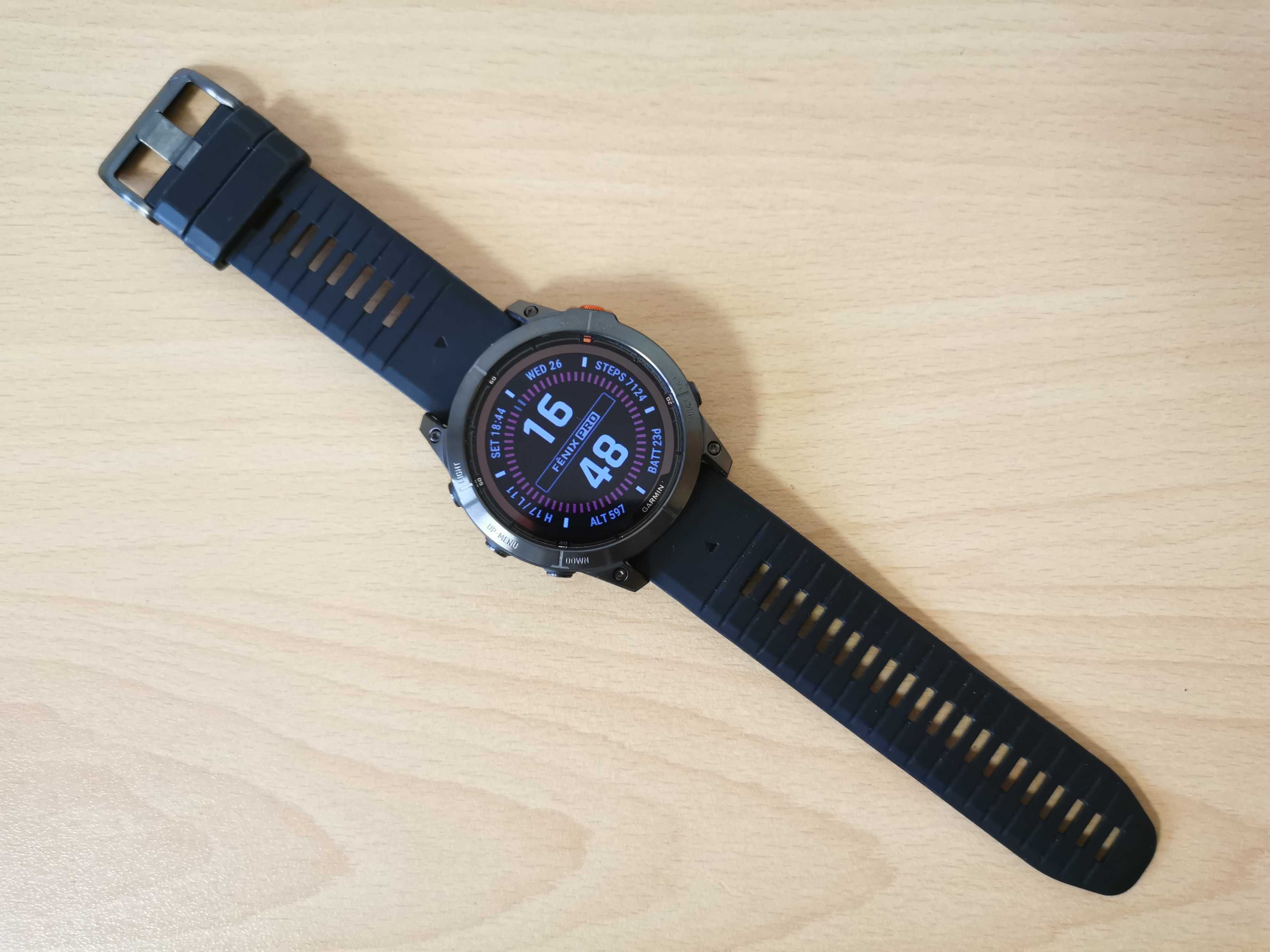 Garmin Fenix 7X Pro Solar смарт часовник закупен 10.2024 г.