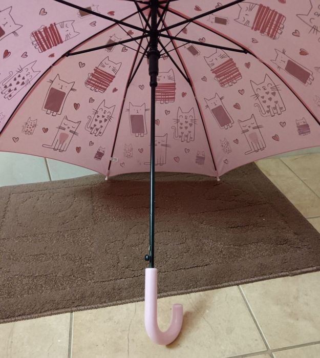 Umbrela magica cu pisici