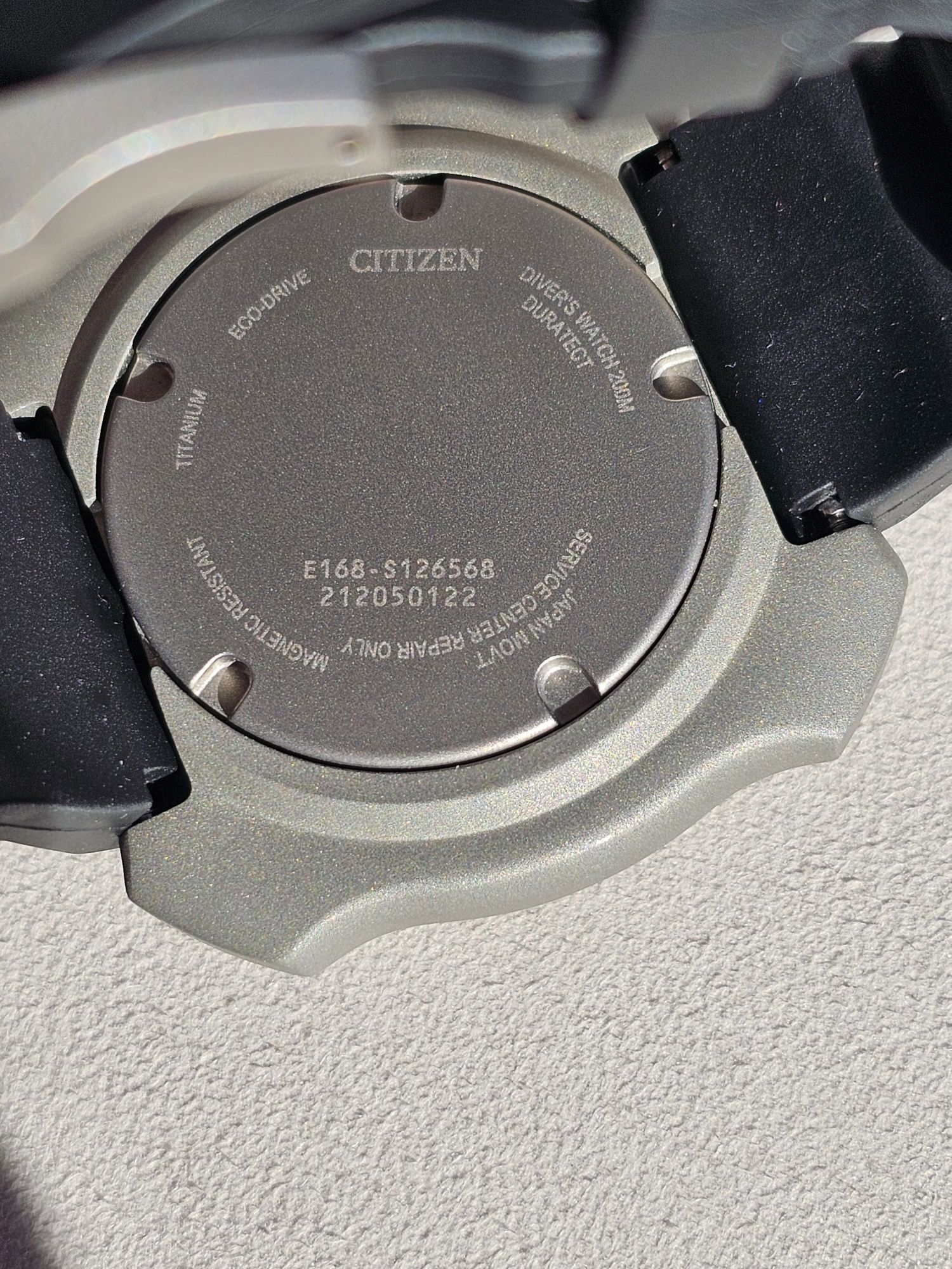 Citizen Promaster Eco Drive Titanium