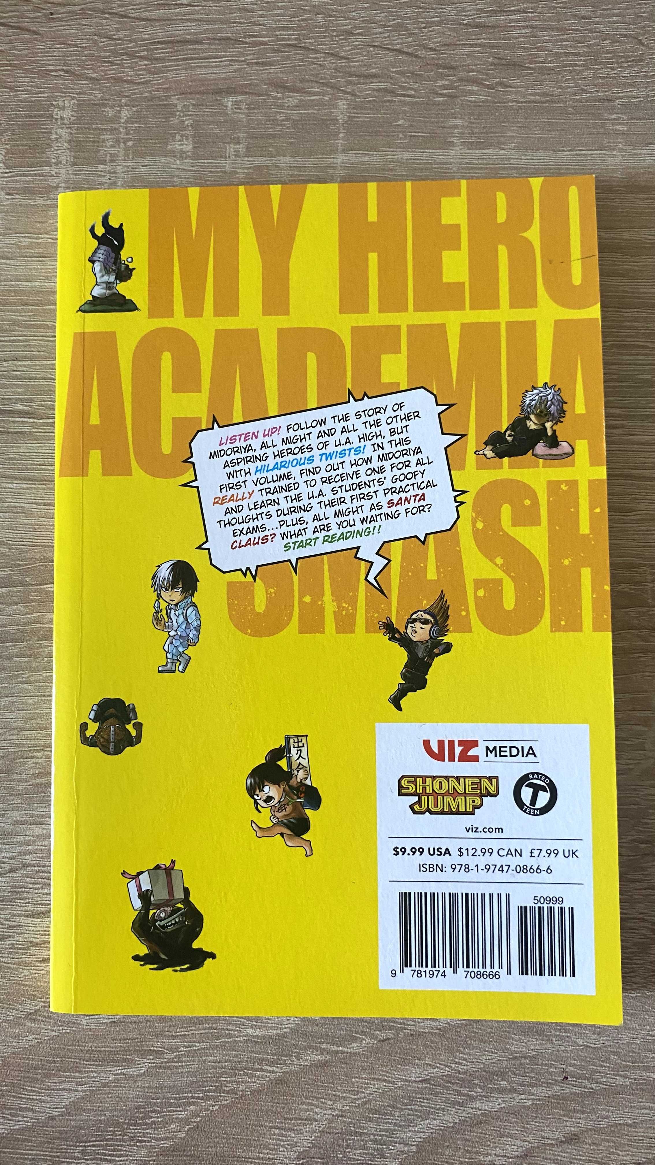"My Hero Academia: Smash!!" Книга