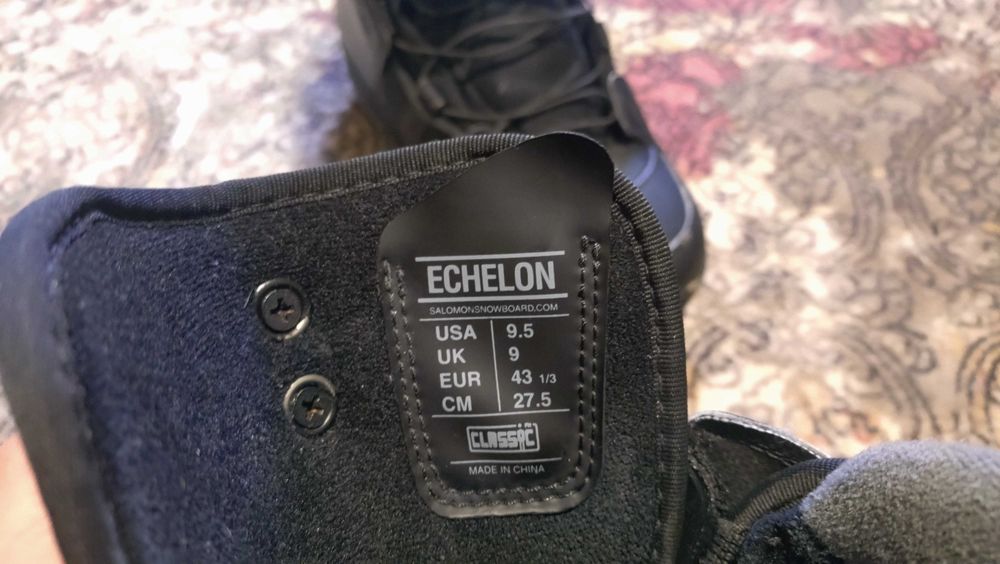 Boots Snowboard Salomon Echelon mărimea 43