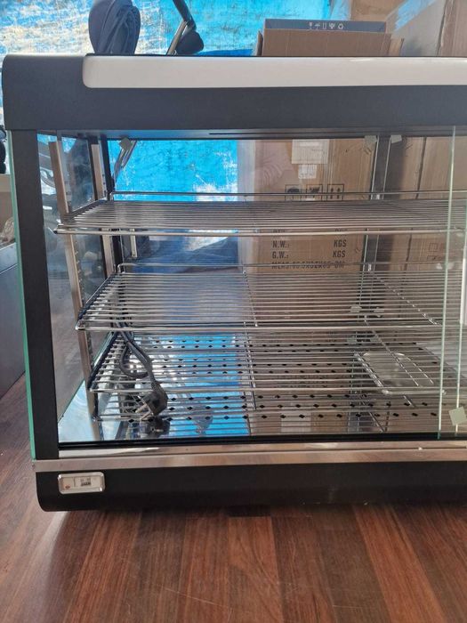 Vitrina electrica calda 1.2m iluminat led -TRANSPORT GRATUIT