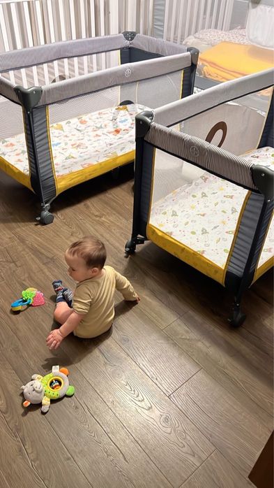 Vand patut pliant copii de calatorie Lionelo Stefi 120x60cm