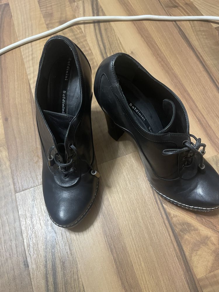 Baldinini heels real leather botine