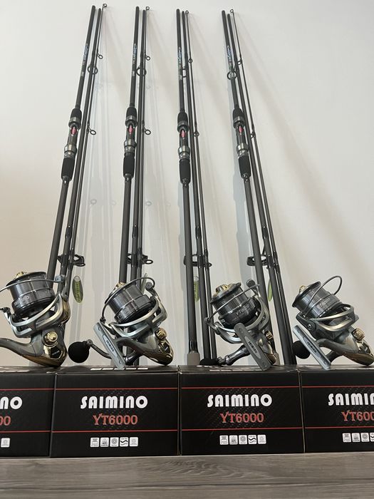 Set 4 Mulinete WindBlade YT 6000 + 4 Lansete WindBlade CA-2 3.60 m