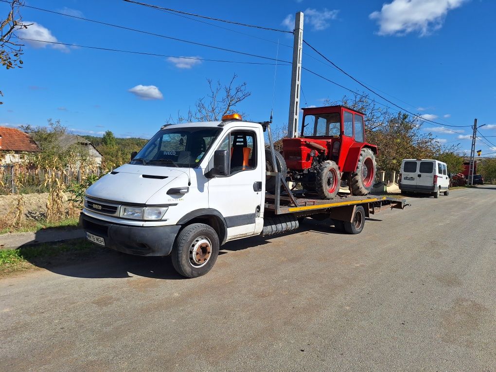 Transport auto non-stop mașini defecte, avariate accidentate, utilaje