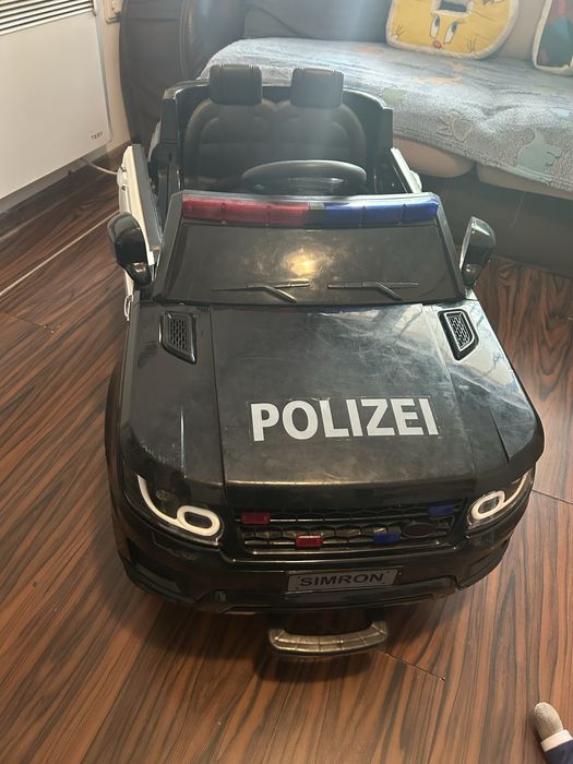Детска полицейска кола POLIZEI (двуместна)