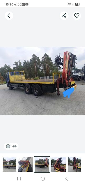 Palfinger 10500 кран